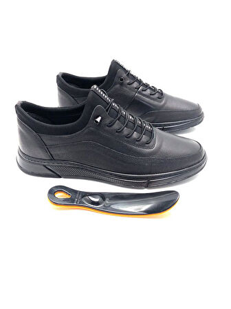 Büyük Numara Hakiki Deri Tam Ortopedik Erkek Ayakkabı