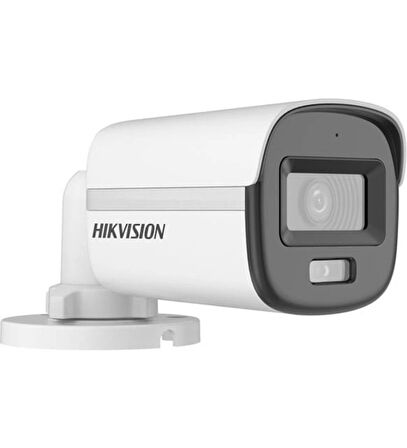 Hikvision Ds-2ce10df0t-lpfs 2 Mp 2.8mm Smart Hybrid Light Colorvu Sesli Bullet Camera
