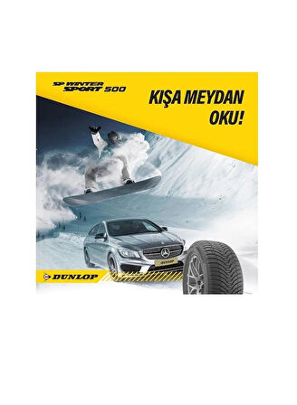 Dunlop 245/45 R18 TL 100V XL SP Winter Sport 500 Kış Lastiği (Üretim Yılı:2024)