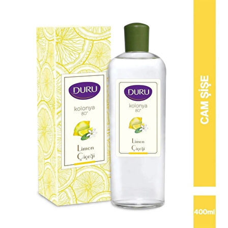 Duru Limon Kolonyası Cam Şişe 400 ml