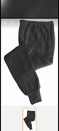 Deve yünü kalın yün içlik alt siyah içlik 