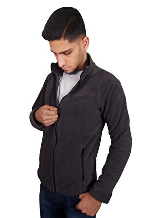 Erkek Pro-Zip Polar Ceket - 3 Fermuarlı Cepli - İş & Outdoor & Günlük