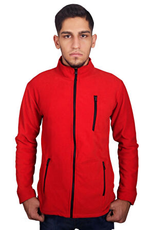 Erkek Pro-Zip Polar Ceket - 3 Fermuarlı Cepli - İş & Outdoor & Günlük