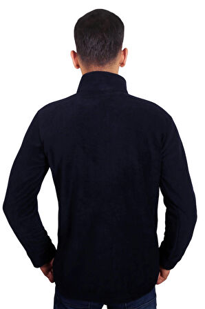 Erkek Pro-Zip Polar Ceket - 3 Fermuarlı Cepli - İş & Outdoor & Günlük