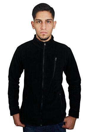 Erkek Pro-Zip Polar Ceket - 3 Fermuarlı Cepli - İş & Outdoor & Günlük