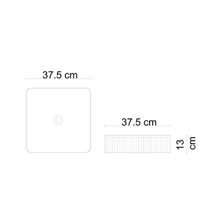 LENA TEZGAHÜSTÜ LAVABO (BEYAZ) E-W1003MB