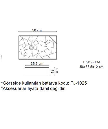 LENA TEZGAHÜSTÜ LAVABO E-W2000MS MAT SİYAH