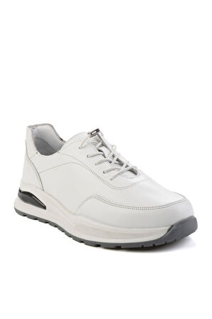Beyaz Leather Erkek Casual Ayakkabı E01011031303