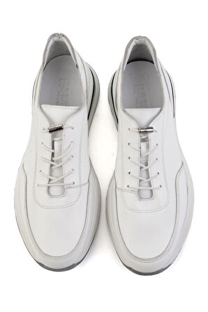 Beyaz Leather Erkek Casual Ayakkabı E01011031303