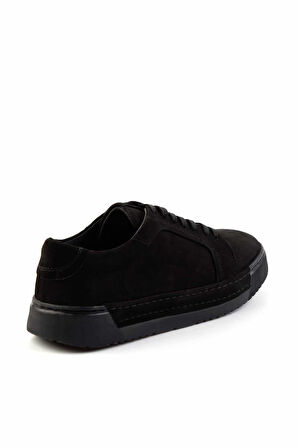 Siyah Leather Erkek Casual Ayakkabı E01034250801