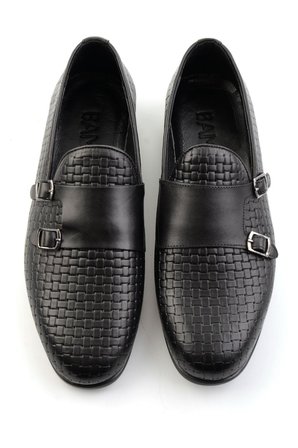 Siyah Hakiki Deri Erkek Klasik Ayakkabı E01054405241