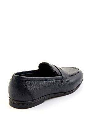 Lacivert Leather Erkek Klasik Ayakkabı E01054161240