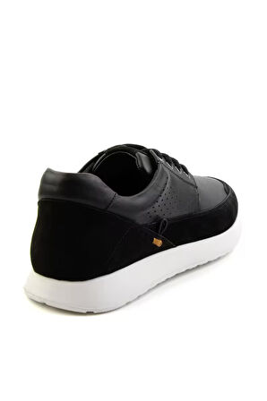 Siyah Leather Erkek Casual Ayakkabı E01076501103