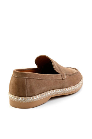 Bej Leather Erkek Espadril E01079709502