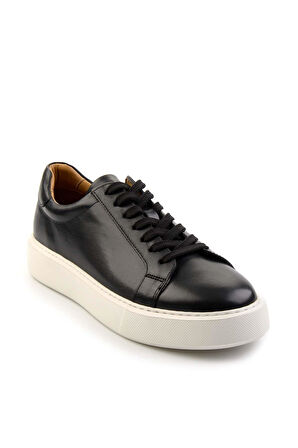 Siyah Leather Erkek Sneaker E01079971043