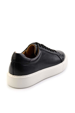 Siyah Leather Erkek Sneaker E01079971043