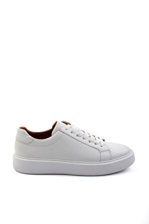 Beyaz Leather Erkek Sneaker E01079971043