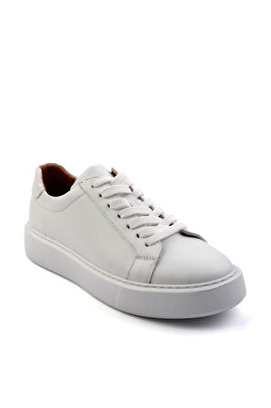 Beyaz Leather Erkek Sneaker E01079971043