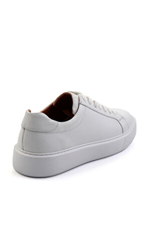 Beyaz Leather Erkek Sneaker E01079971043