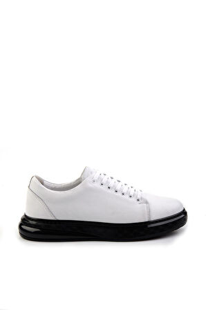 Beyaz Leather Erkek Sneaker E01081010303