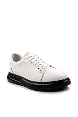 Beyaz Leather Erkek Sneaker E01081010303