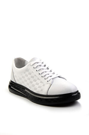 Beyaz Leather Erkek Sneaker E01081100303
