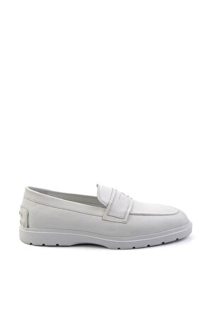 Beyaz Leather Erkek Casual Ayakkabı E01087113103