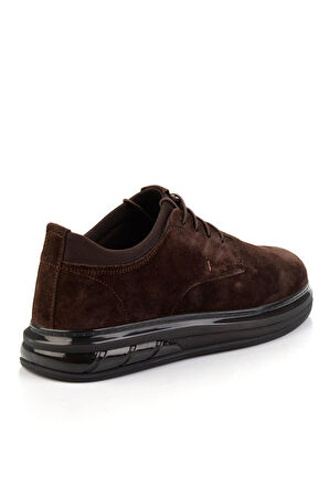 Kahve Hakiki Deri Erkek Casual Ayakkabı E01080216602