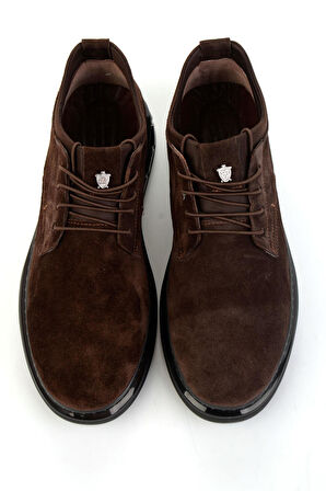 Kahve Hakiki Deri Erkek Casual Ayakkabı E01080216602