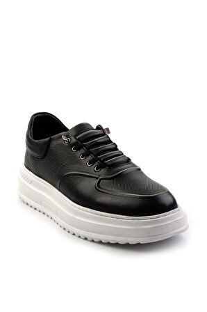 Siyah Leather Erkek Casual Ayakkabı E01080107103