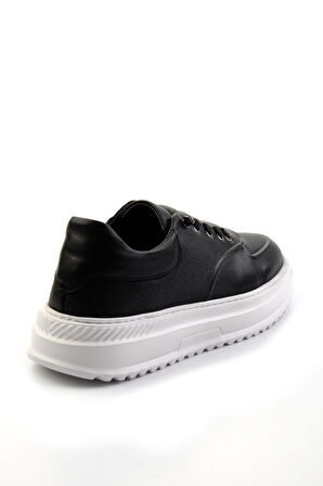 Siyah Leather Erkek Casual Ayakkabı E01080107103
