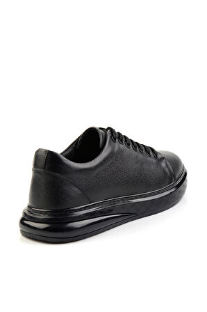 Siyah Leather Erkek Sneaker E01081010303
