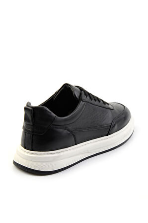 Siyah Leather Erkek Casual Ayakkabı E01082000503