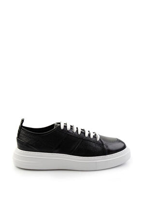 Siyah Leather Erkek Sneaker E01083018003