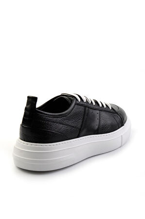 Siyah Leather Erkek Sneaker E01083018003