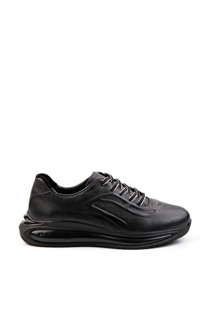 Siyah Leather Erkek Sneaker E01084212003