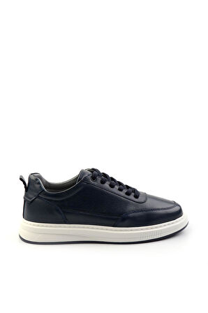 Lacivert Leather Erkek Casual Ayakkabı E01082000503