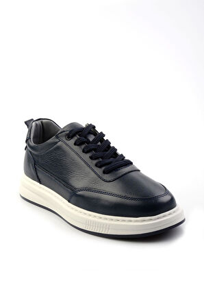 Lacivert Leather Erkek Casual Ayakkabı E01082000503