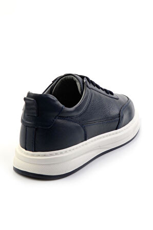 Lacivert Leather Erkek Casual Ayakkabı E01082000503