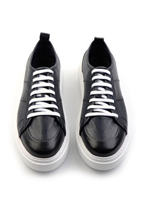 Lacivert Leather Erkek Sneaker E01083018003