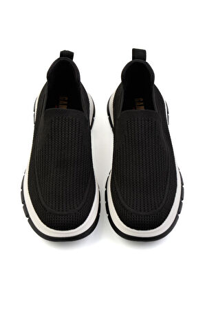 Siyah Beyaz  Erkek Sneaker E01175524382