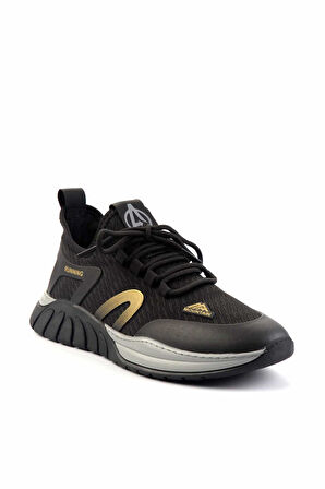 Siyah Sarı  Erkek Sneaker E01175524217