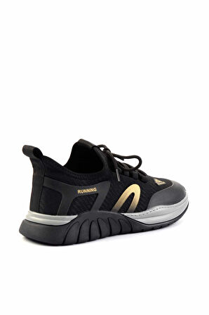 Siyah Sarı  Erkek Sneaker E01175524217