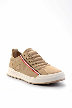 Bej Triko  Erkek Sneaker E01185510782