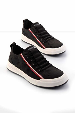 Siyah Triko  Erkek Sneaker E01185510782