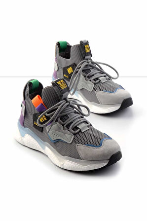 Gri Triko  Erkek Sneaker E01185056682