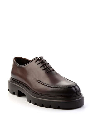 Kahve Leather Erkek Klasik Ayakkabı E01194005041