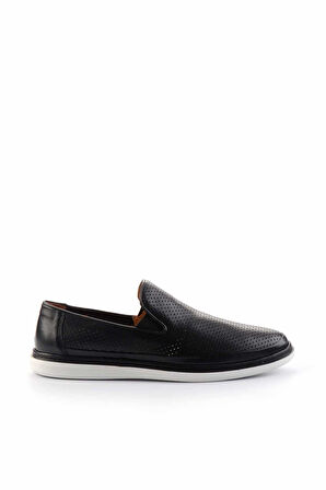 Siyah Leather Erkek Casual Ayakkabı E01304002943