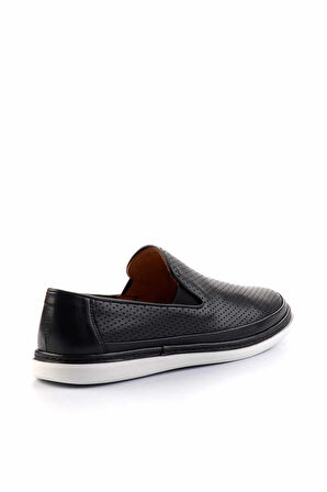 Siyah Leather Erkek Casual Ayakkabı E01304002943
