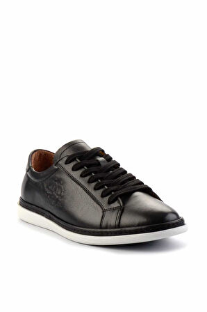 Siyah Leather Erkek Casual Ayakkabı E01304005243